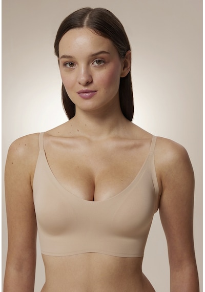 Penti #İzbırakmaz Invisible Bej Dikişsiz Invisible Balensiz Bralet