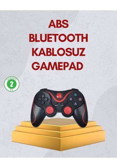 Mey İthalat Ergonomik Tasarımlı Kablosuz Bluetooth Gamepad Titreşimli