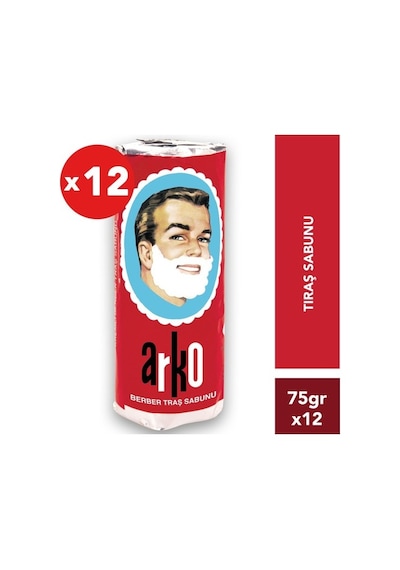 Arko Tıraş Sabunu 75 Gr 12’Li Fırsat Paketi