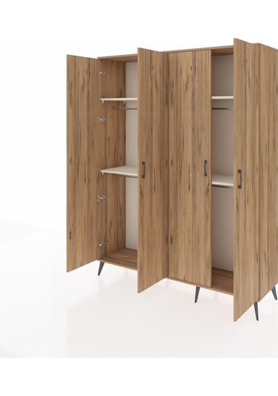 Hyperion Gardrop 4 Raflı 4 Kapaklı 4 Askılı 176x44x221 Çam-çam/aytaşı Çam/aytaşı Hyperion Gardrop 4 Raflı 4 Kapaklı 4 Askılı 176x44x221 Çam-çam/aytaşı Çam/aytaşı