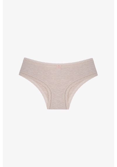 Penti Daily Lace3'lü Pamuklu Bej Hipster Külot
