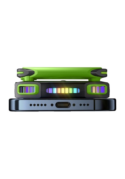 Hemengo X111 Rgb Radyatör Telefon Soğutucu Fan - Siyah Hmngobzs Belirtilmemiş