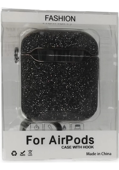 Newface Apple Airpods 2 2.nesil Spell Simli Kılıf - Siyah