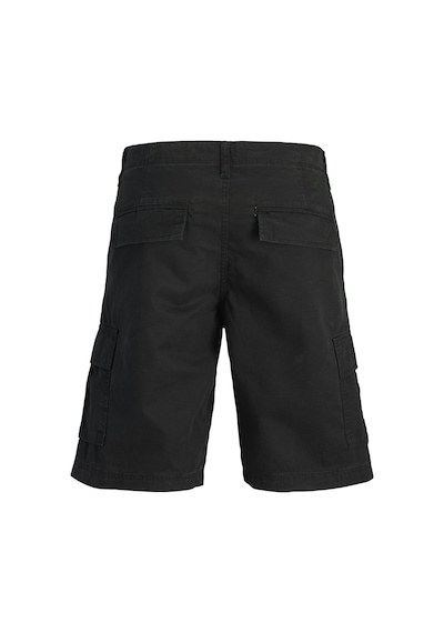Jack & Jones Jack Jones Erkek Yandan Cepli Kargo Şort 12274389 Siyah