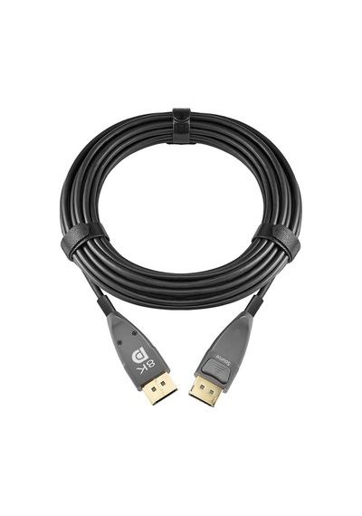 8K Display Port V1.4 Fiber Optik Display Kablo Dp Kablo 10 M