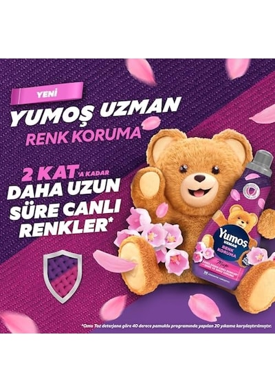 Uzman Konsantre Çamaşır Yumuşatıcısı Renk Koruma Kalıcı Koku 1200 Ml 50 Yıkama 1000'li Set