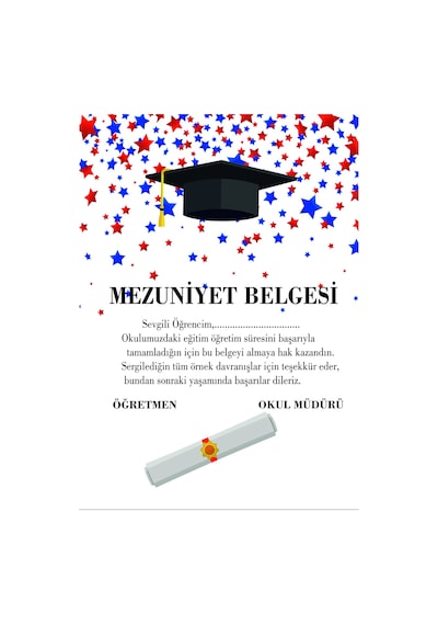 Mezuniyet Belgesi Yıldız Şöleni 2023