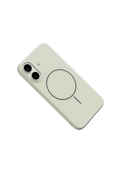 Apple iPhone Uyumlu 17 Jully Magsafe Kapak - Beyaz Bzsxx00 1