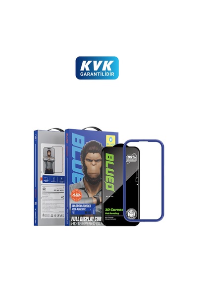 İphone 18 Pro Uyumlu 3d Hd Kavisli Ekran Koruyucu Cam Ve Kolay Kurulum Seti
