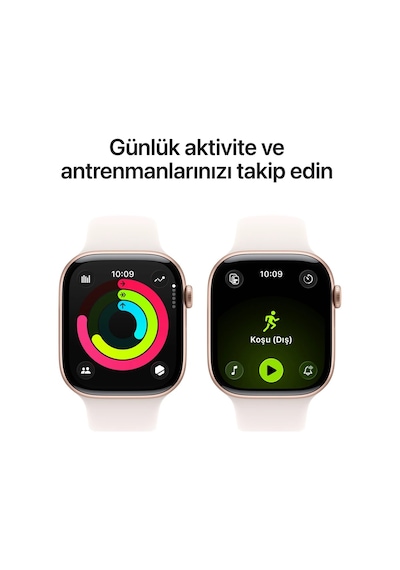 Apple Watch Series 11 GPS MFCJ4TU/A + Cellular 46 MM Alüminyum Kasa Bulut Pembesi Spor Kordon M/L Akıllı Saat (Apple Türkiye Garantili) Apple Watch Series 11 GPS MFCJ4TU/A + Cellular 46 MM Alüminyum Kasa Bulut Pembesi Spor Kordon M/L Akıllı Saat (Apple Türkiye Garantili)