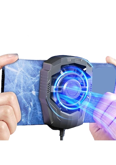 Gaming Cep Telefon Hava Soğutma Fanı 5500 Rpm Radyatör Soğutucu