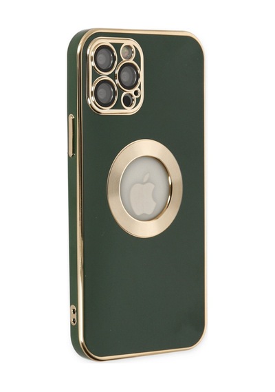 Apple iPhone  Uyumlu,  12 Pro Max Kılıf Store Silikon - Yeşil