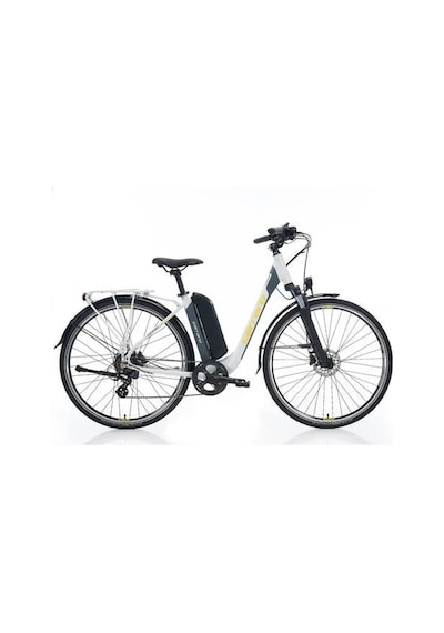 Carraro E-comfort 28 Jant 470h Elektrikli Şehir Bisikleti Mat Storm Gri Antrasit Sarı Gri