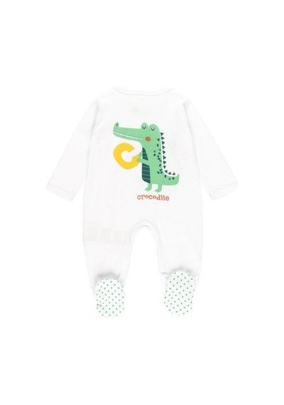 Bobolı Unisex Bebek Tulum Bo.112082 Ekru
