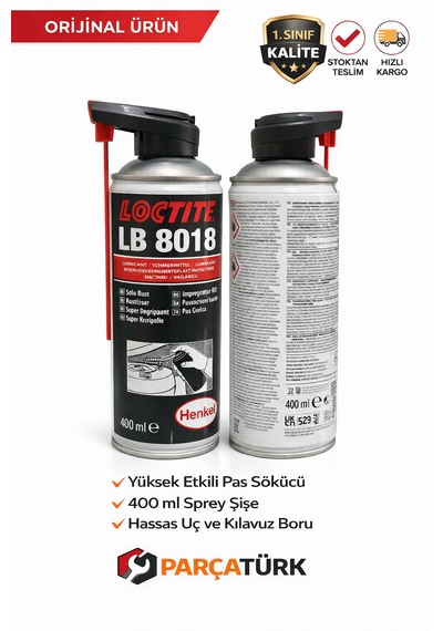 Loctıte Lb 8018 Kafalı Pas Sökücü Sprey 400gr. 1 Adet