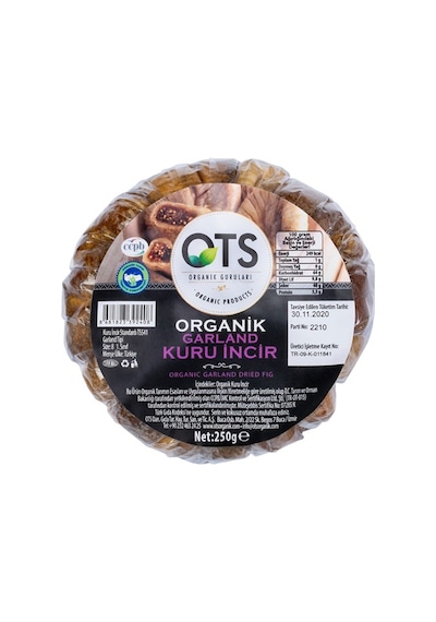 Ots Organik Kuru İncir Garland 250 G