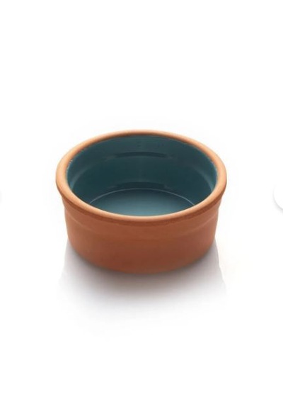 Viapot Florya Güveç Kase 150 Ml - Içi Renkli Sırlı 4 Adet Çömlek 9,5cm 4,5cm Kahverengi