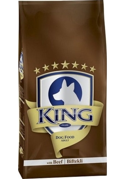 King Biftekli Yetişkin Köpek Maması 10 KG