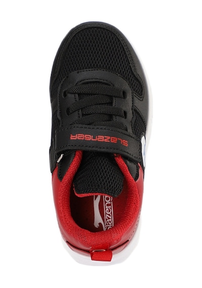 Slazenger KAVITHA KTN Çocuk Cırt Cırtlı Siyah - Kırmızı Sneaker