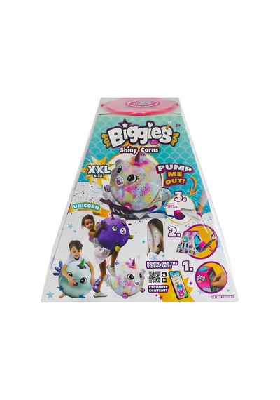 72292 Peluş Biggies Shinycorns Rainbow Unicorn Size Xxl Çok Renkli