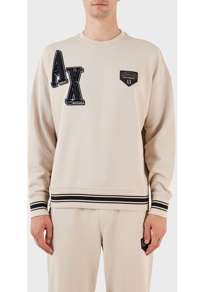 Armani Exchange Erkek Sweat 6rzmje Zjdpz 1934 Bej