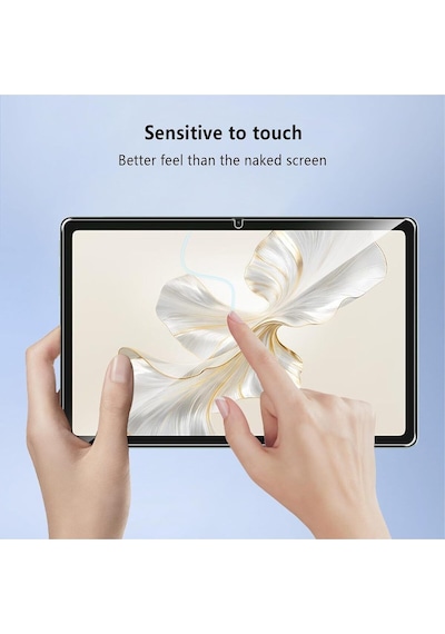 Honor Pad 9 12.1 Inç Tablet Uyumlu Nano Kırılmaz Ekran Koruyucu Şeffaf Cam Koruyucu Tam Uyumlu