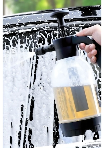 Yüksek Basınçlı 2 Başlıklı Su & Köpük Pompası 2 Litre Çok Amaçlı Kullanım Su Köpük Püskürtücü 2 Litre