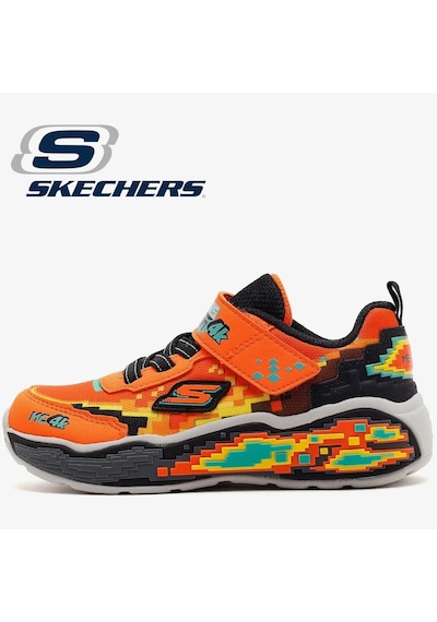 Skechers Megacraft 4k Mega Scene 402162n-orbk Ortopedik Çocuk Spor Ayakkabı Turuncu