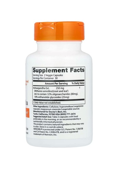 Doctor's Best, .d.ha, 250 Mg, 60 Veggie Caps - Dmm00290