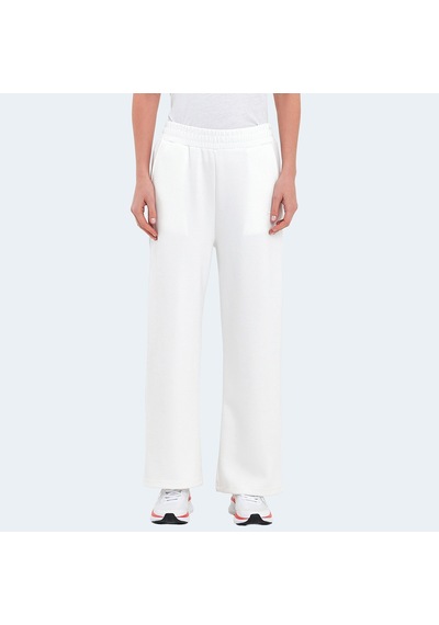 Slazenger VILLE Kadın Cepli Bol Paça Ekru Eşofman Altı