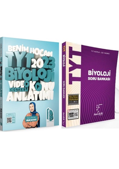 Benim Hocam 2023 Tyt Biyoloji Konu Ve Karekök Soru Bankası Seti 2 Kitap