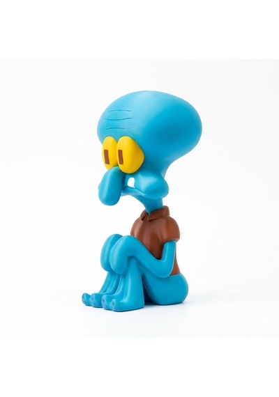 Squidward Figür Çizgi Film Karakteri Dekoratif Figür Masaüstü Dekor 0