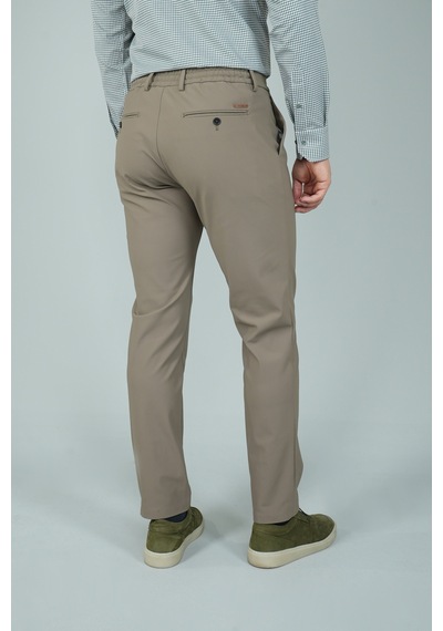 Bisse Bej Jagger Lastikli Rahat Spor Erkek Pantolon Pns24k24005 D07 Bej