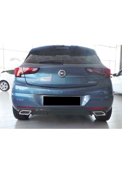 Opel Astra K Difüzör. Kare Egzoz Görünümlü. Parlak Siyah
