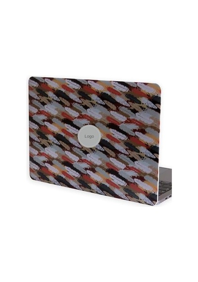 Macbook Pro Retina 13 İnç Kılıf A1425 A1502 Uyumlu Tüy Desenli Sert Kapak Hard Case İnce Hafif Laptop Koruyucu Karışık