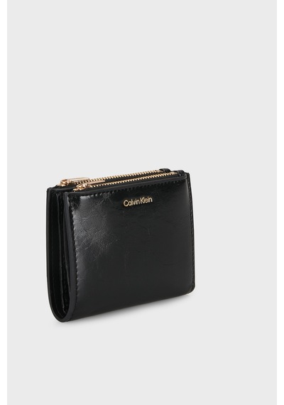 Calvin Klein Logolu Fermuarlı Kartlık Bayan Kartlık Lv04f1166g Ub1 Siyah SİYAH