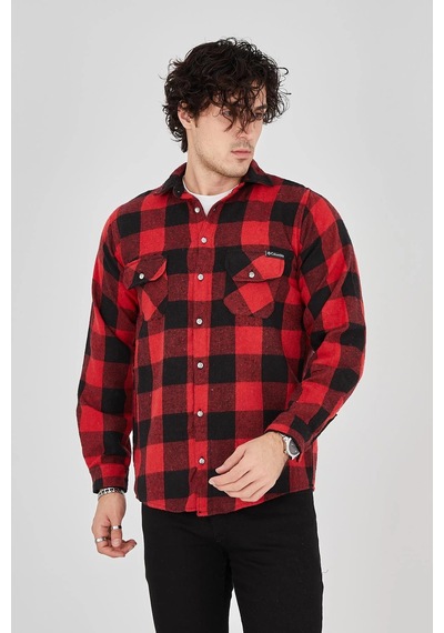 Wear Vexel Erkek Oduncu Gömlek - Kırmızı Çok Renkli