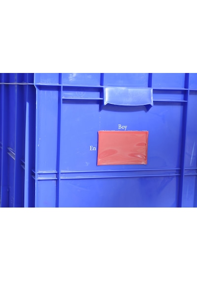 A6 Kanban Cebi - Pvc Ceplik Beyaz