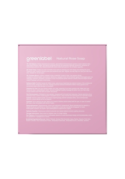 Greenlabel Gül Sabunu 120 Gr