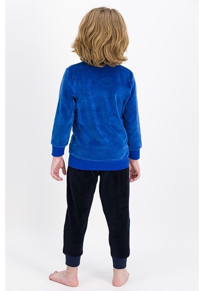 Rolypoly Rp1898 Basketball Erkek Çocuk Pijama Takımı Saks Mavi Rolypoly Rp1898 Basketball Erkek Çocuk Pijama Takımı Saks Mavi