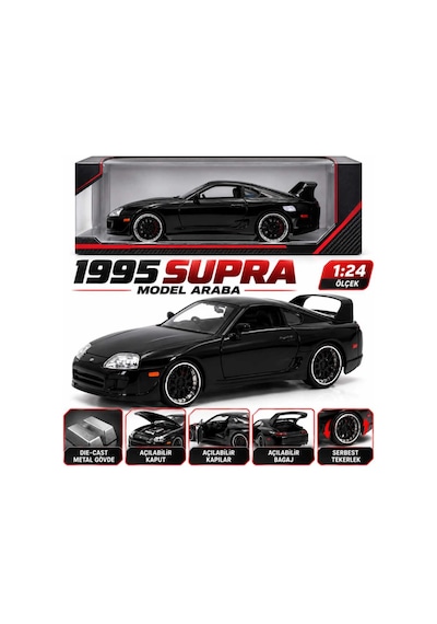 Toyota Supra 1995 Parçası 1 Adet Çok Renkli