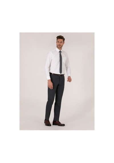 Pierre Cardin Regular Fit Uzun Kollu Klasik Erkek Gömlek Beyaz