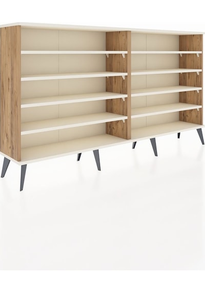 Arges Konsol 8 Raflı 176x30x99 Çam-aytaşı Çam-aytaşı Arges Konsol 8 Raflı 176x30x99 Çam-aytaşı Çam-aytaşı