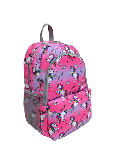 Superbag Kız Çocuk Ilkokul Çantası Unicorn Desenli Sırt Çantası Beslenmelik Ve Kalemlik 3'lü Set