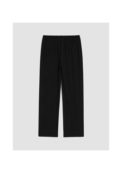 Lcw Dream Siyah V Yaka Dantelli Kadın Pijama Takımı
