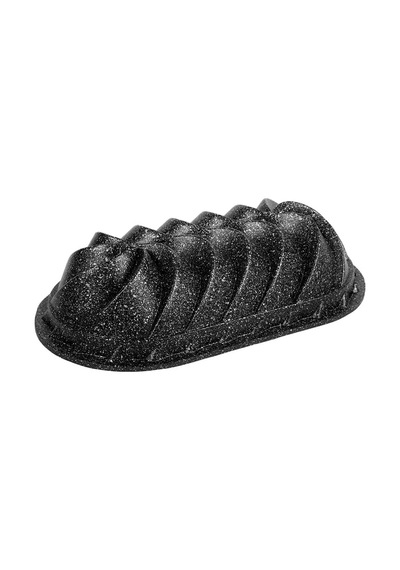 Deconox Rüzgar Gülü Baton Döküm Kek Kalıbı 29x16,5x7cm Siyah / Şık Baton Alüminyum Döküm Kek Kalıbı / Diğer