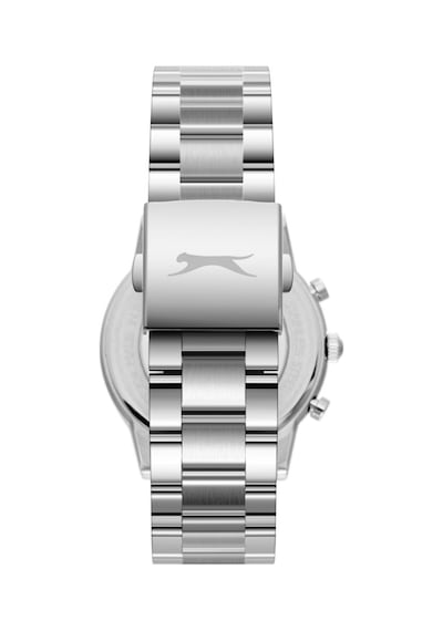Slazenger Sl.09.2545.2.03 Çelik Kordon Çelik Kasa 10 Atm Suya Dayanıklı Metalik Renk Erkek Kol Saati Metalik