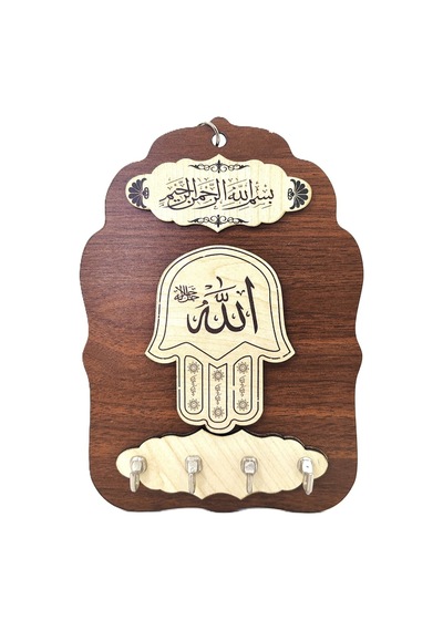 Ahşap Duvar Süsü 24 X 17