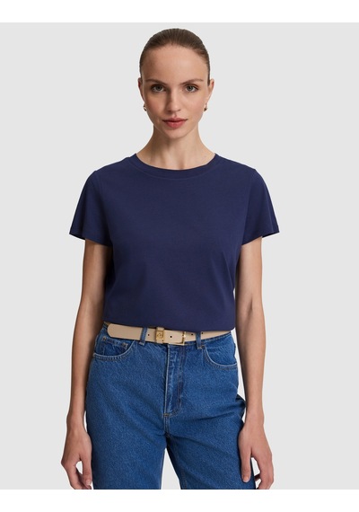 Pierre Cardin Kadın Lacivert Tişört Basic 50325474-vr033