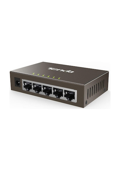 Tenda TEG1005D 5 Port 10/100/1000 Metal Kasa Yönetilemez Switch